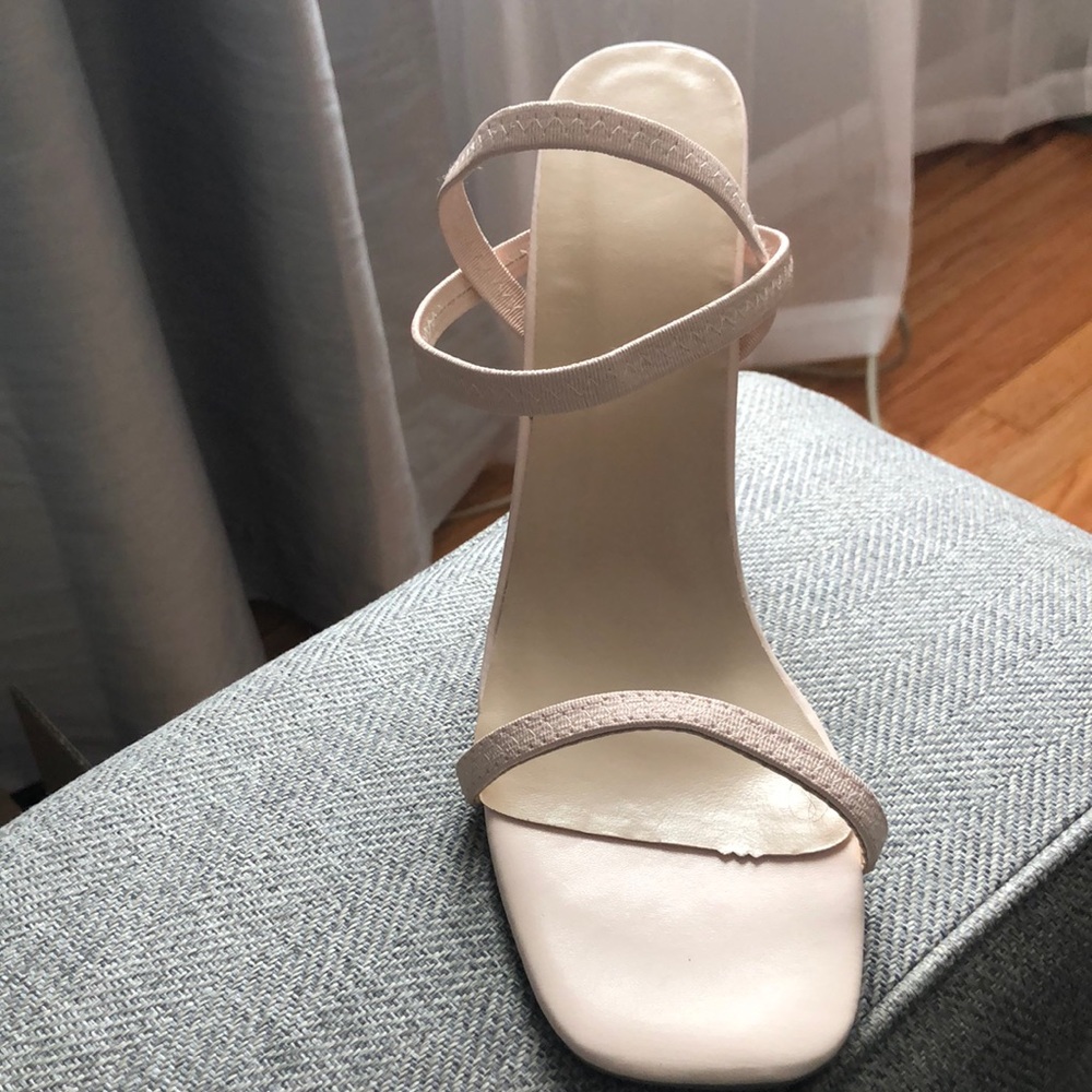 Strappy heeled sandals